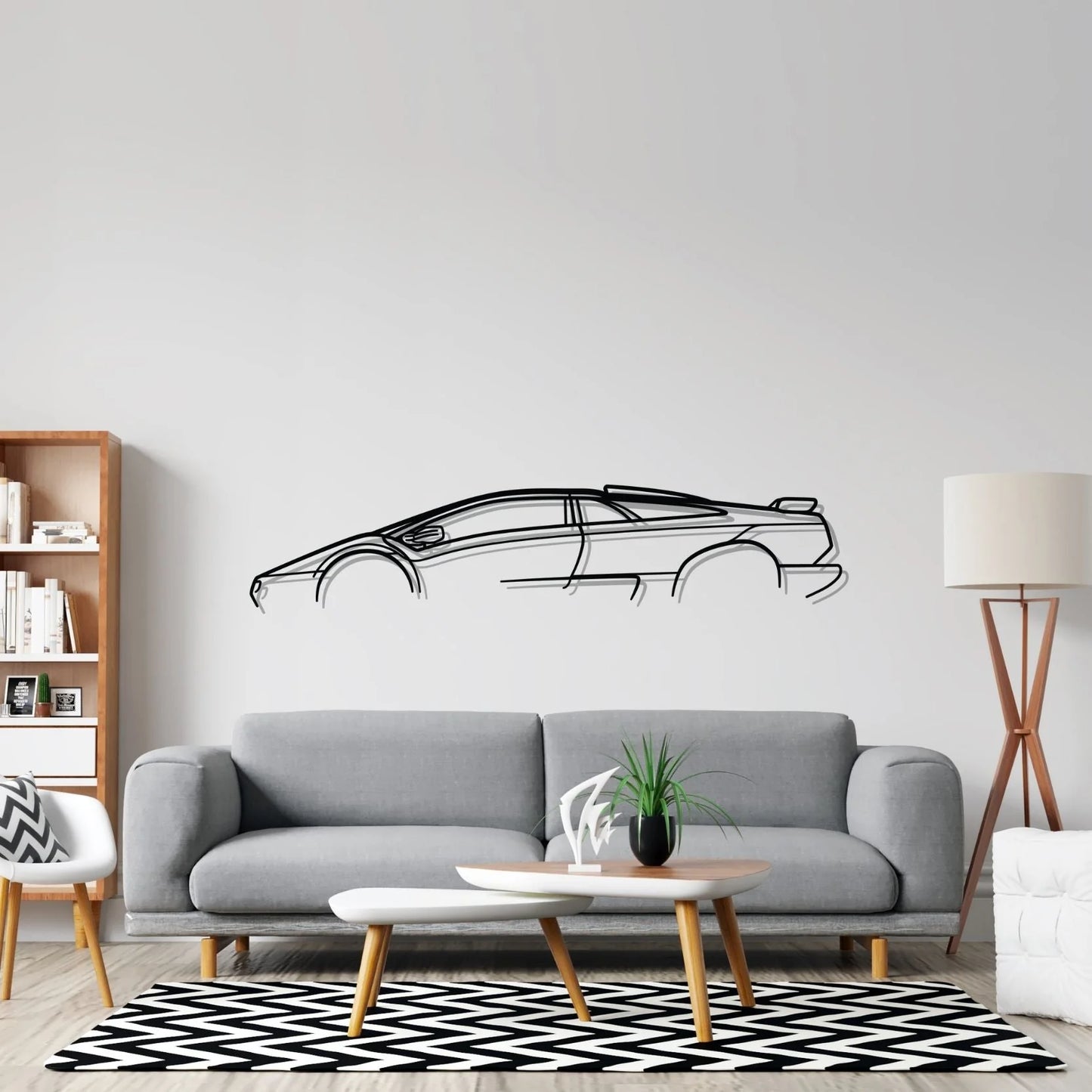 Diablo SV Classic Silhouette Metal Wall Art