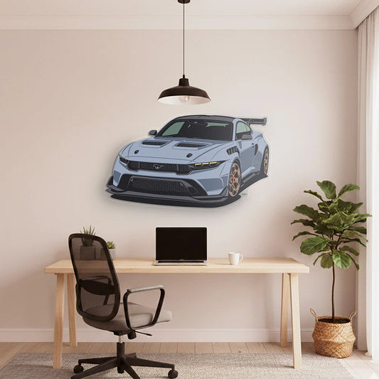 Mustang GTD Front Angle Acrylic Print