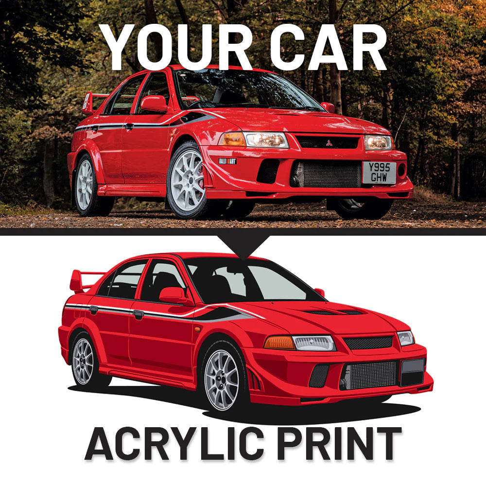 Your Custom Car Acrylic Print Service