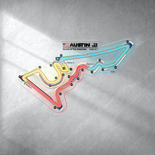 Circuit Of America COTA Neon Race Track