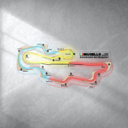Autodromo del Mugello Neon Race Track