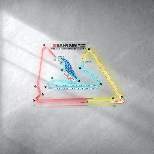 Bahrain International Circuit Neon Race Track