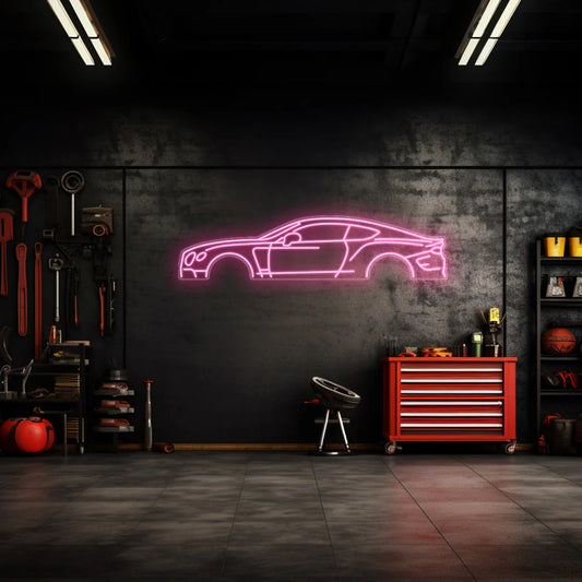 Continental GT Mansory Neon Silhouette