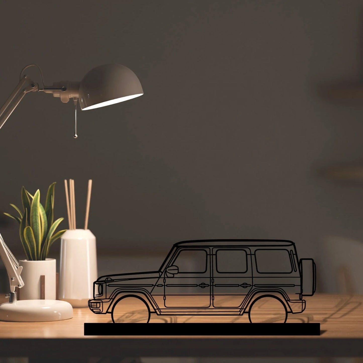 G63 AMG 2021 Silhouette Metal Art Stand