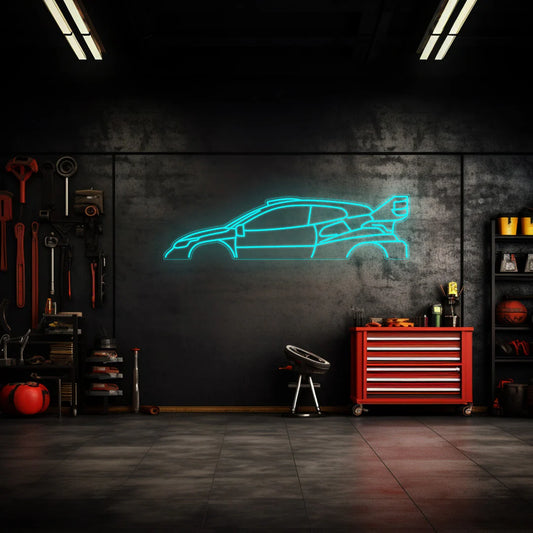 Yaris GR WRC Neon Silhouette