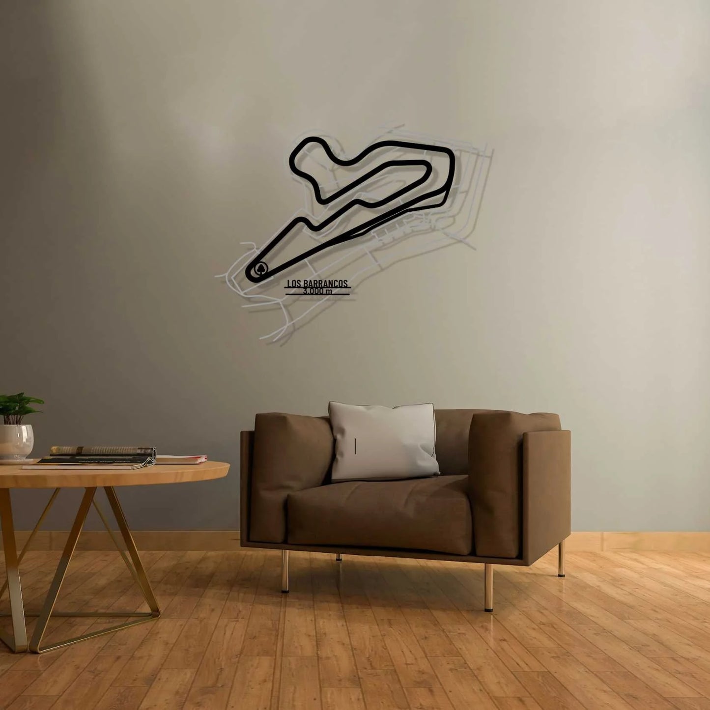 Los Barrancos Metal Wall Art