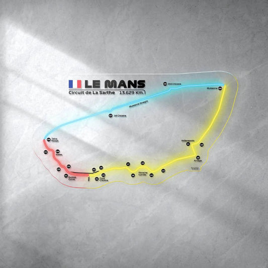 Circuit de la Sarthe Neon Race Track