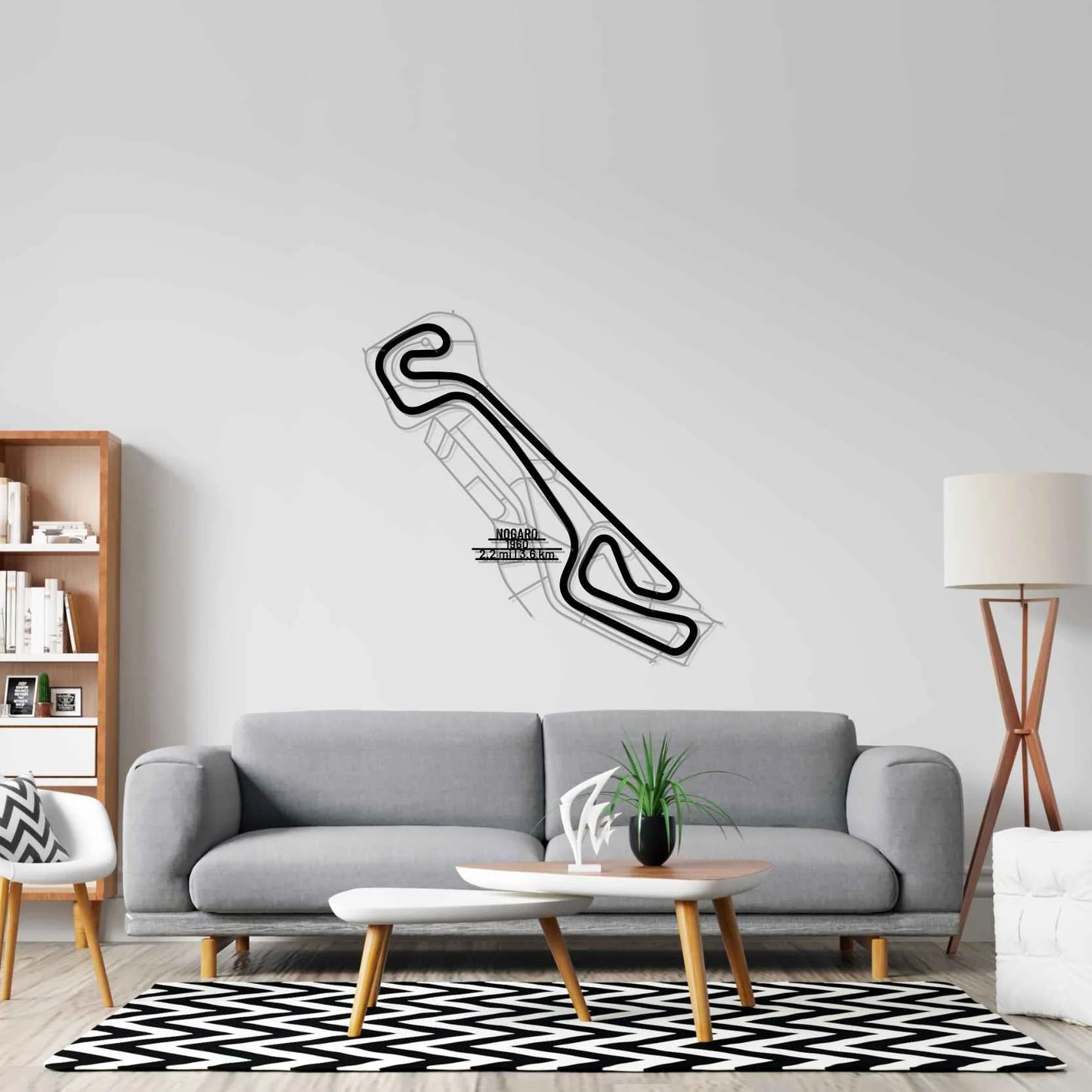 Nogaro Metal Wall Art