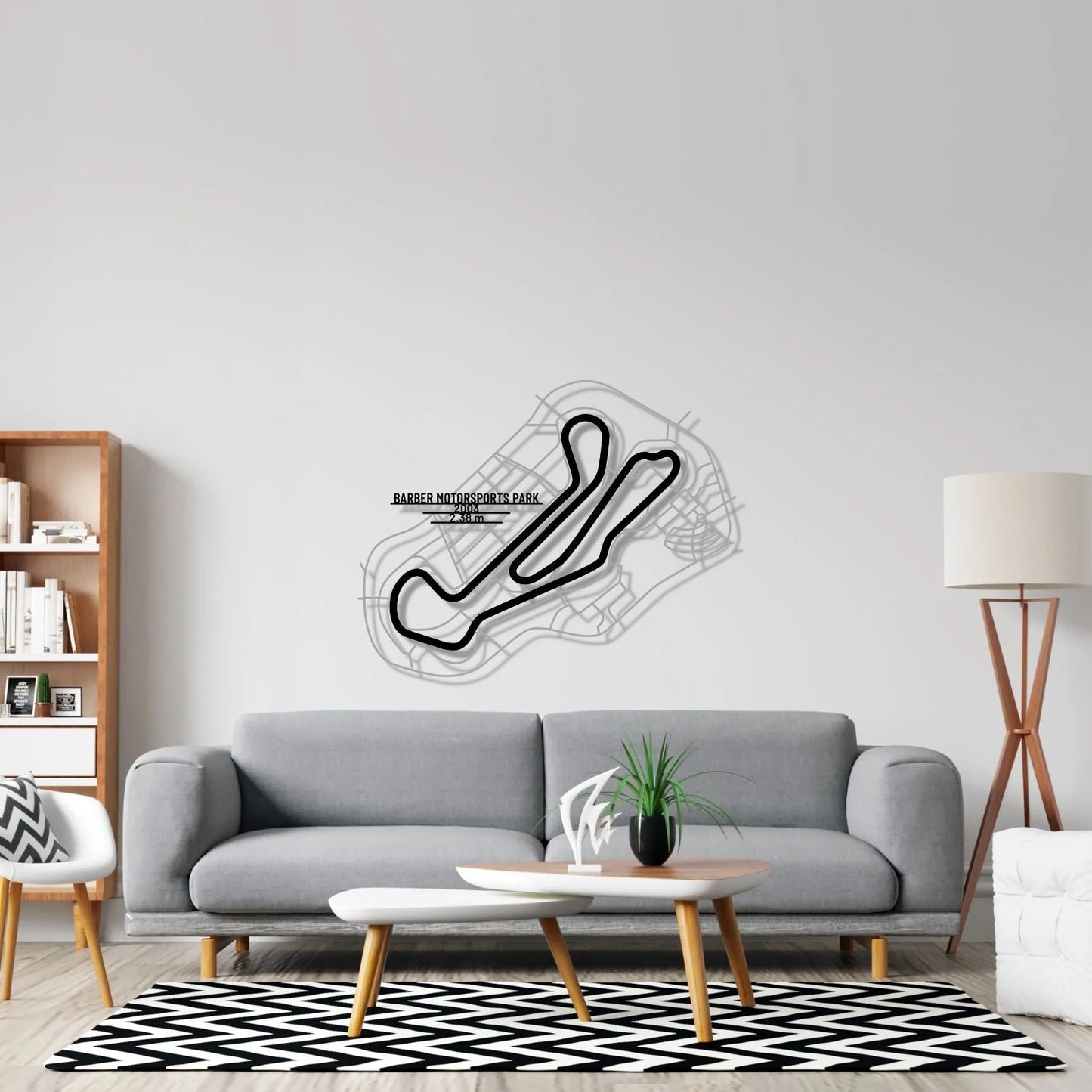 Barber Motorsports Park Metal Wall Art