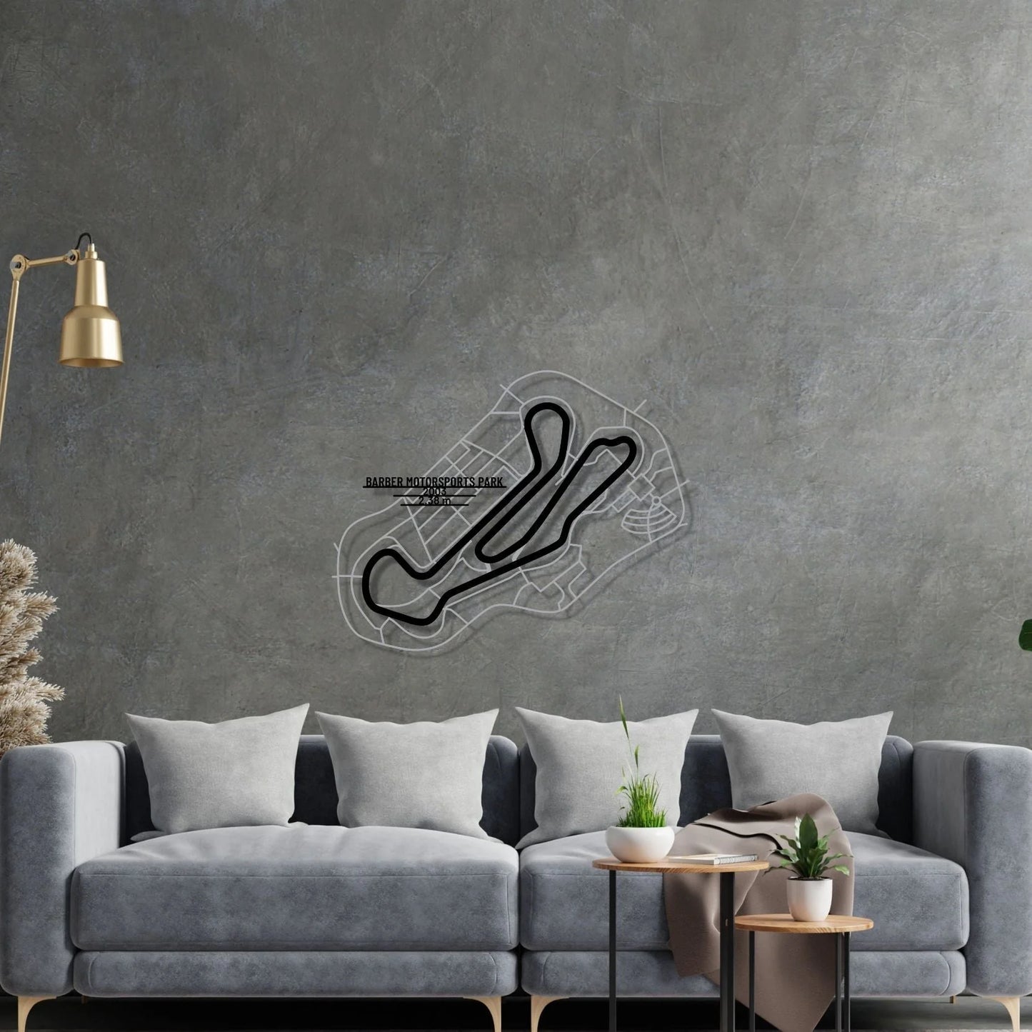 Barber Motorsports Park Metal Wall Art