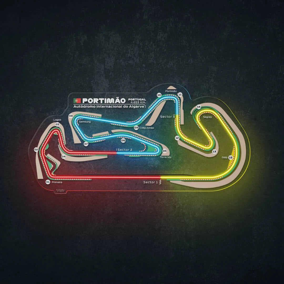 Autodromo Internacional do Algarve Neon Race Track