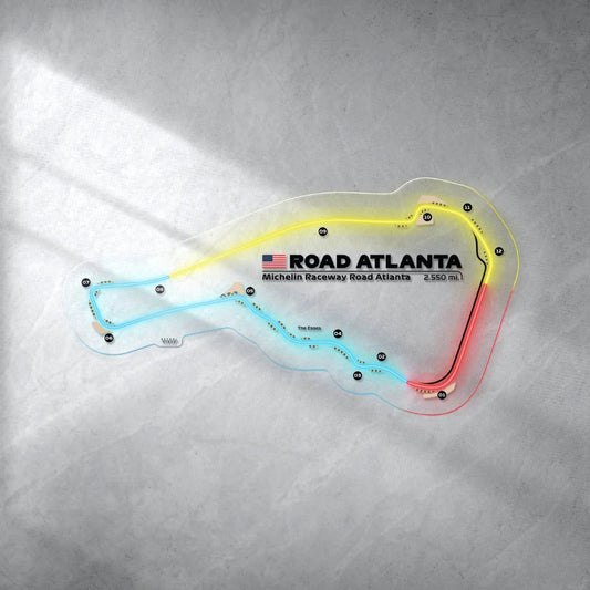 Road Atlanta Neon Race Track