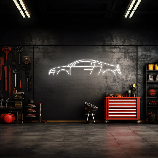 R8 2014 Neon Silhouette