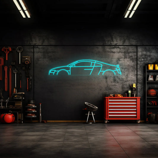 R8 2014 Neon Silhouette