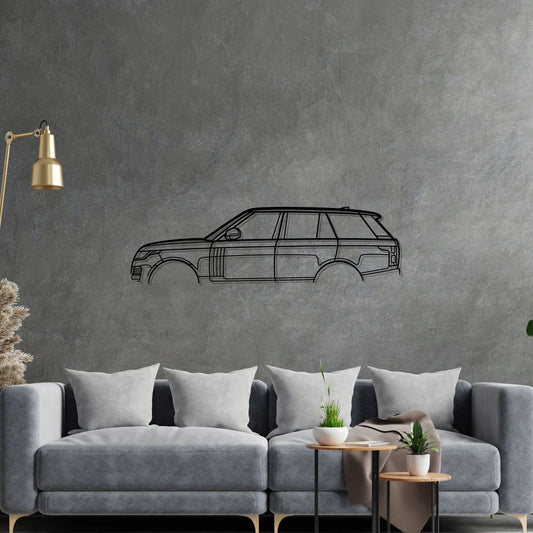 Range Vogue - 2021 Classic Silhouette Metal Wall Art