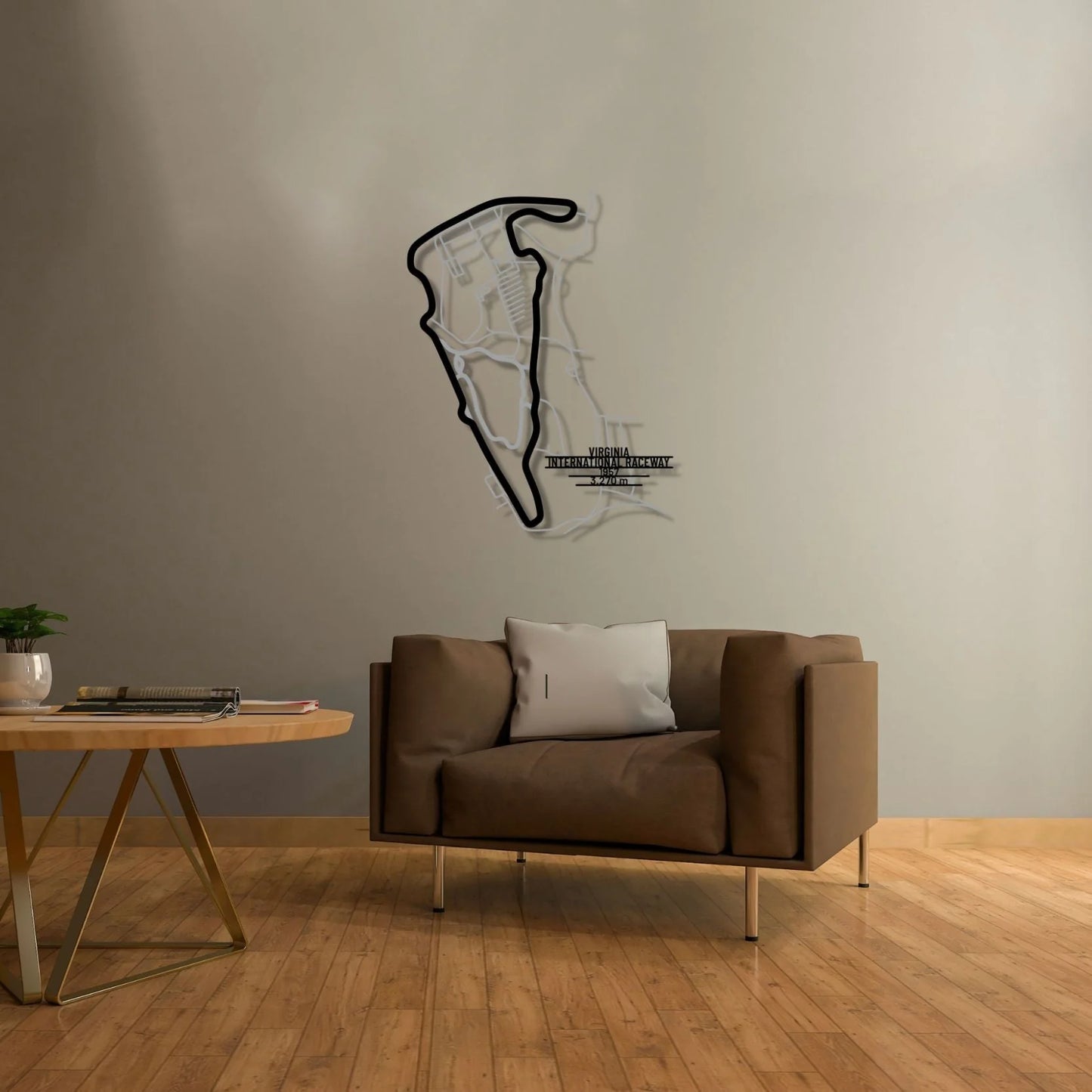 Virginia International Metal Wall Art