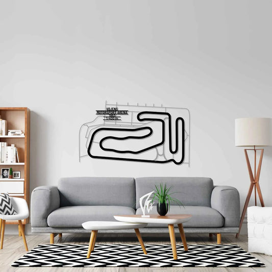 Vojens Motorsports Arena Metal Wall Art