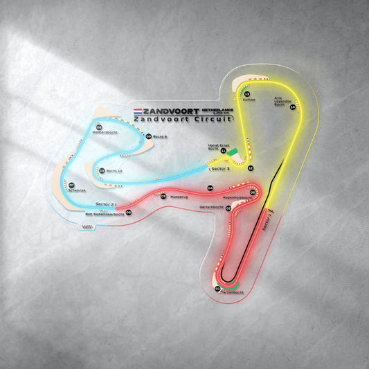 Zandvoort Circuit Neon Race Track