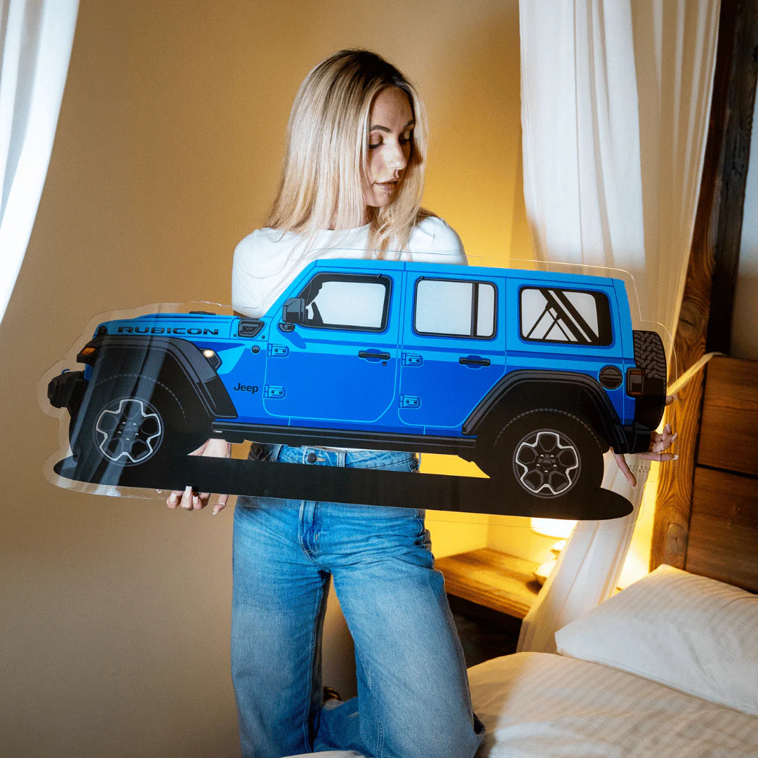 F50 Front Angle Acrylic Print