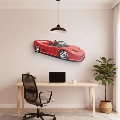 F50 Front Angle Acrylic Print