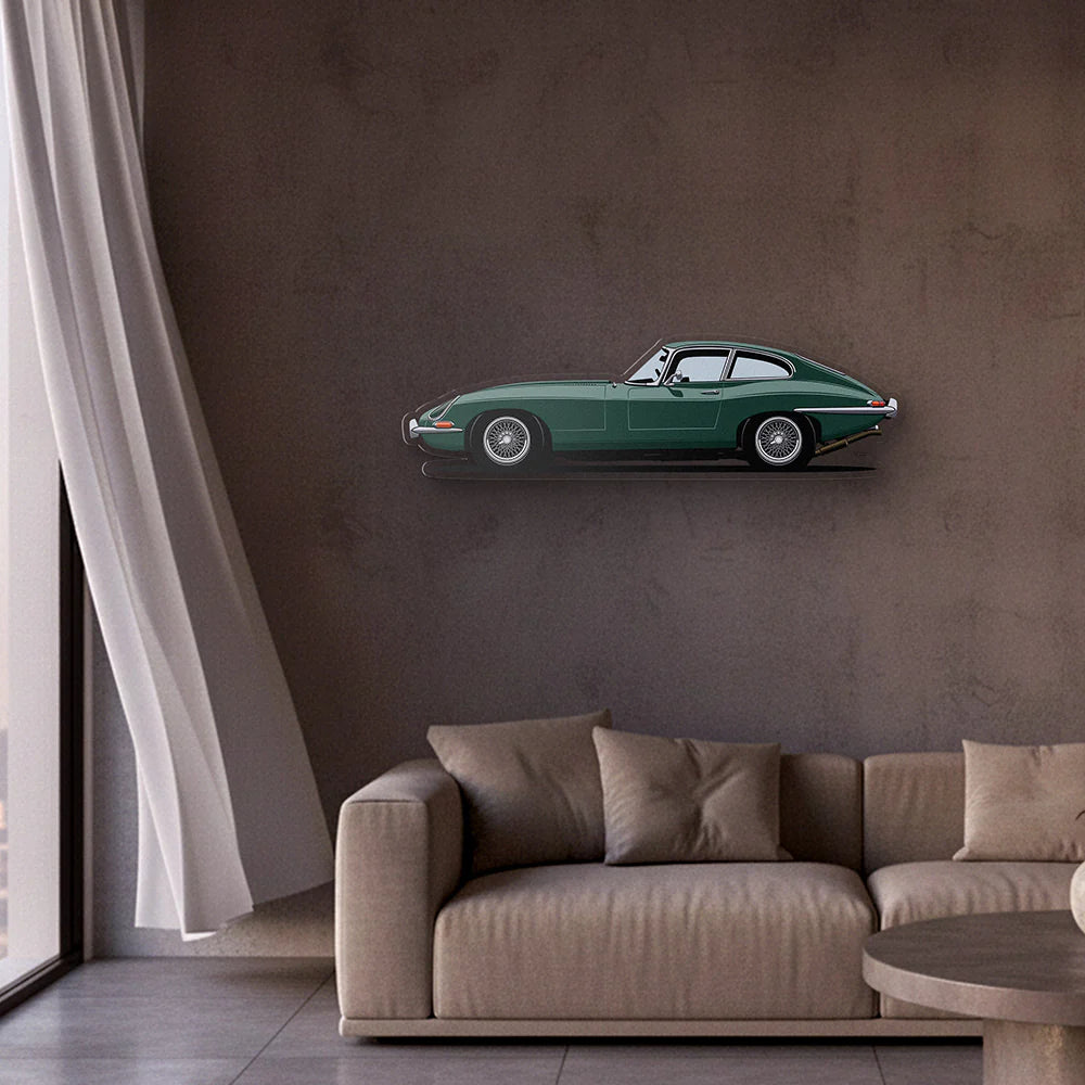 E-type Acrylic Print