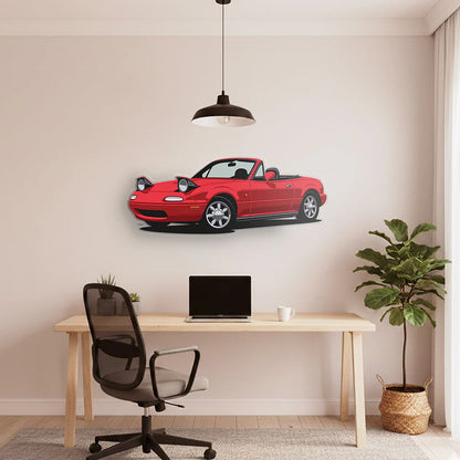 MX-5 NA Front Angle Acrylic Print
