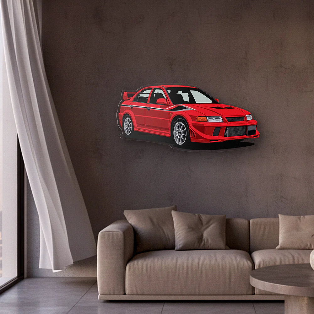 Evo VI Front Angle Acrylic Print