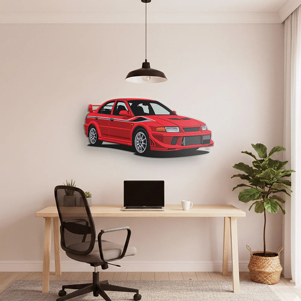 Evo VI Front Angle Acrylic Print