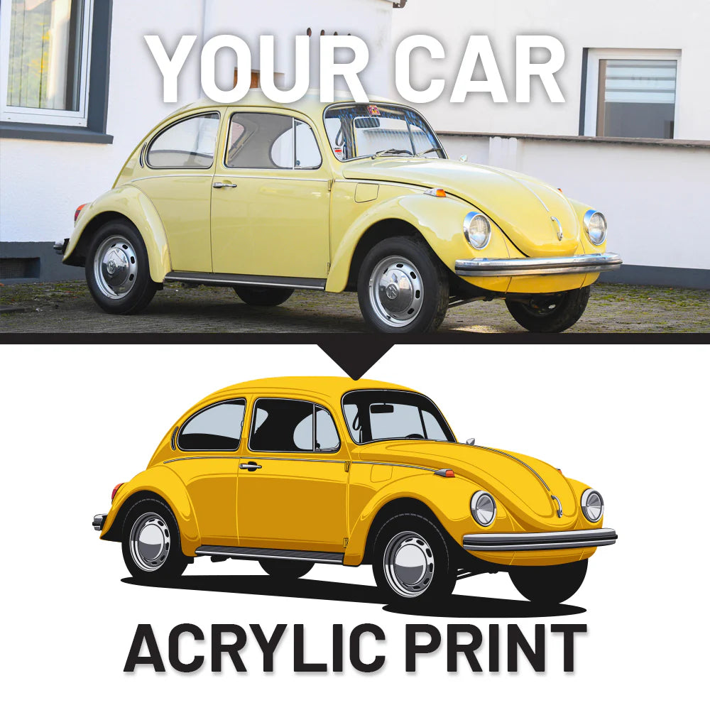 Your Custom Car Acrylic Print Service
