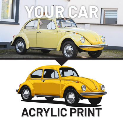 Your Custom Car Acrylic Print Service