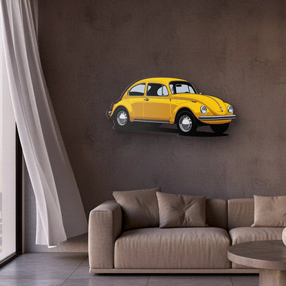 Beetle Front Angle Acrylic Print