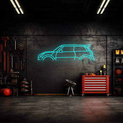 Mini JCW 2021 Neon Silhouette